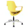 Agency オフィスチェア ポゴチェア イエロー おしゃれ 肘置き 椅子 チェア 事務所 学習椅子 学習チェア カラフル テレワーク 在宅 ポゴ 352502 デスクチェア ワークチェア 書斎椅子【別送品】