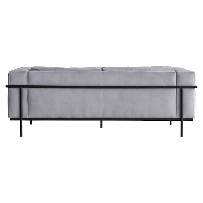 COMFORM ソファー ボトックス CLOUD-81 ライトグレー 3人掛け おしゃれ ソファ 三人掛け 北欧 モダン ファブリック グレー 布 ボトックス CRASH クラッシュ (開梱)357459 スチール脚ソファー ルンバ対応ソファー フェザー【別送品】