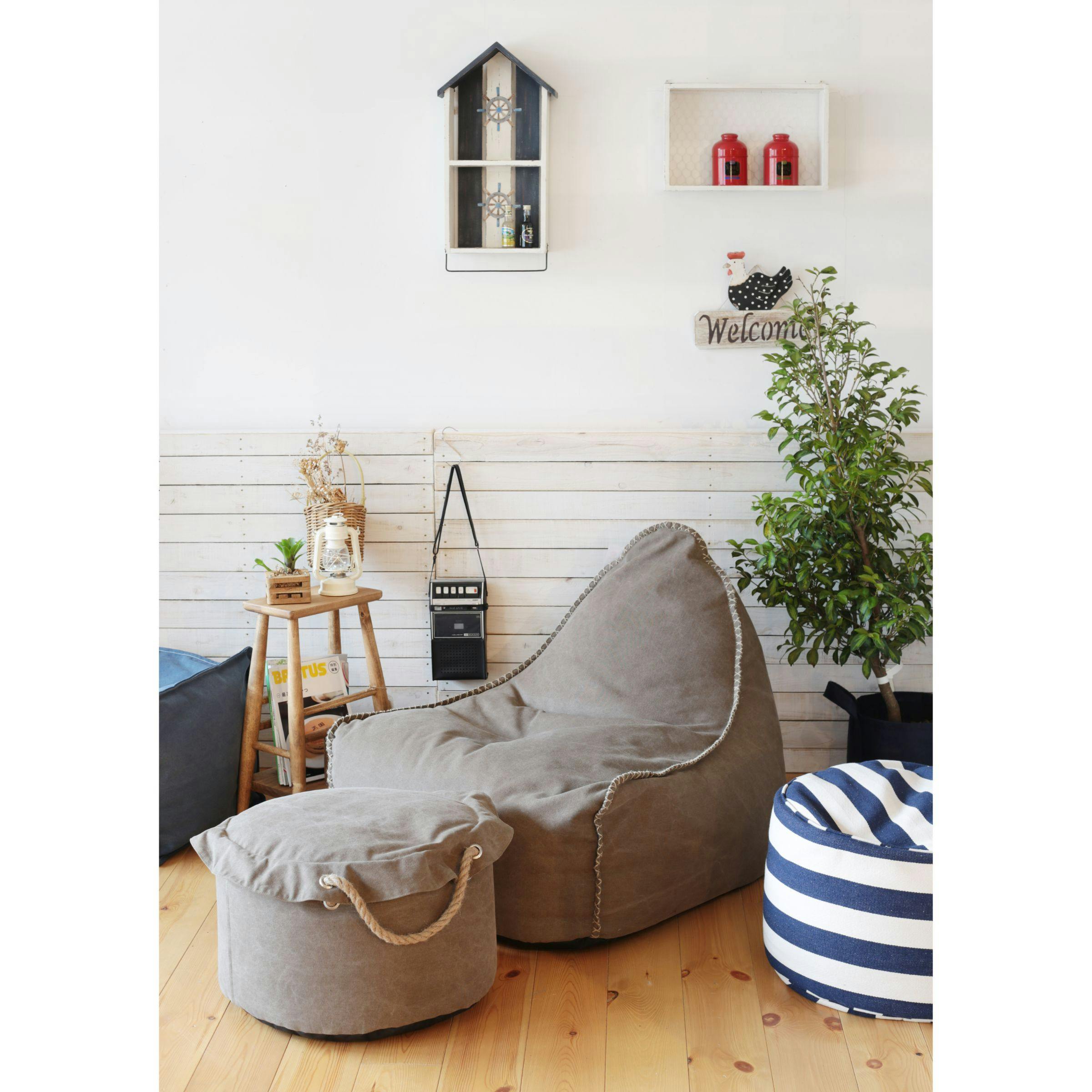 未使用 ビーズクッション ブッバ BUBBA nora. ノラ 1人掛け ソファ 8770420000236_05.jpg