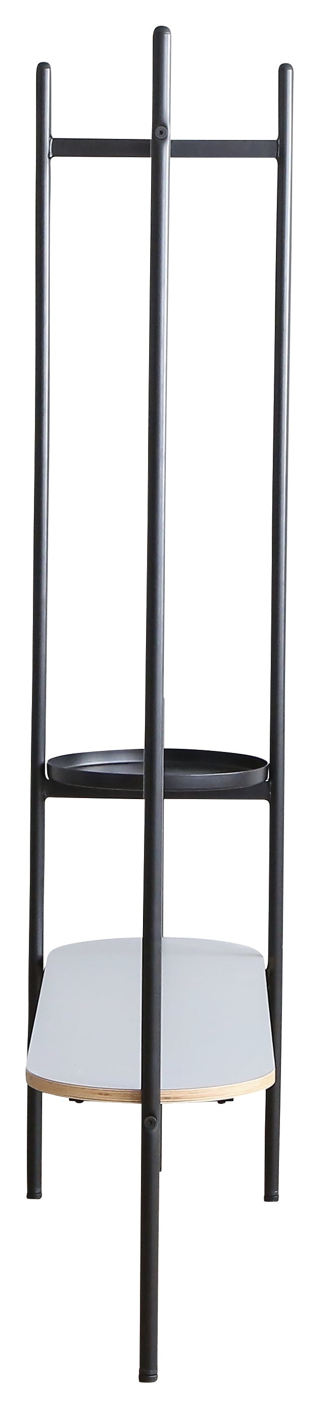 yuu ハンガーラック クレー ナチュラル ワードローブ スチール