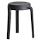 yuu 2脚セット ウィル ブラック スツール おしゃれ 北欧 ダイニング - 腰かけ 腰掛け イス 椅子 スタッキング ウィル CRASH クラッシュ 378132 チェア ナチュラル モダン【別送品】