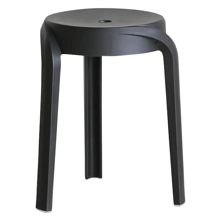 yuu 2脚セット ウィル ブラック スツール おしゃれ 北欧 ダイニング - 腰かけ 腰掛け イス 椅子 スタッキング ウィル CRASH クラッシュ 378132 チェア ナチュラル モダン【別送品】