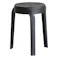 yuu 2脚セット ウィル ブラック スツール おしゃれ 北欧 ダイニング - 腰かけ 腰掛け イス 椅子 スタッキング ウィル CRASH クラッシュ 378132 チェア ナチュラル モダン【別送品】