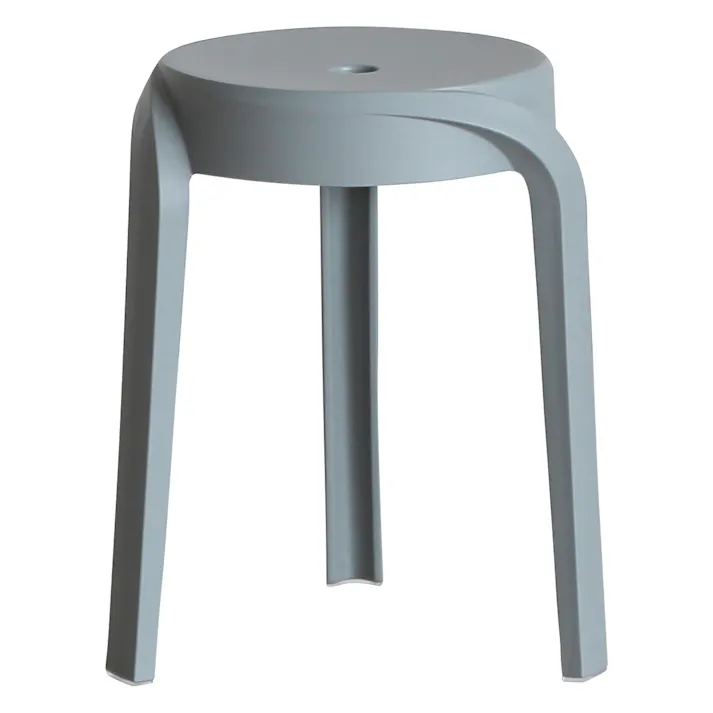 yuu 2脚セット ウィル グレー スツール おしゃれ 北欧 ダイニング - 腰かけ 腰掛け イス 椅子 スタッキング ウィル CRASH クラッシュ 378135 チェア ナチュラル モダン【別送品】