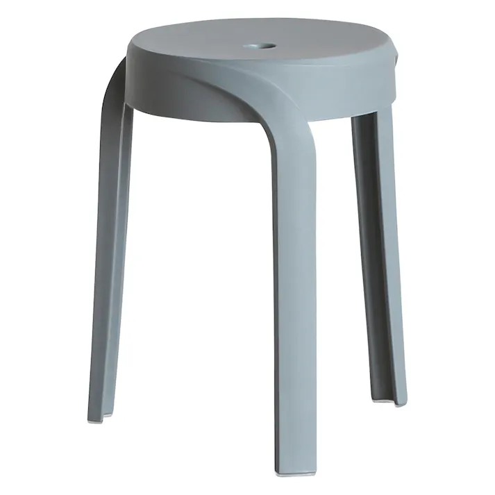 yuu 2脚セット ウィル グレー スツール おしゃれ 北欧 ダイニング - 腰かけ 腰掛け イス 椅子 スタッキング ウィル CRASH クラッシュ 378135 チェア ナチュラル モダン【別送品】