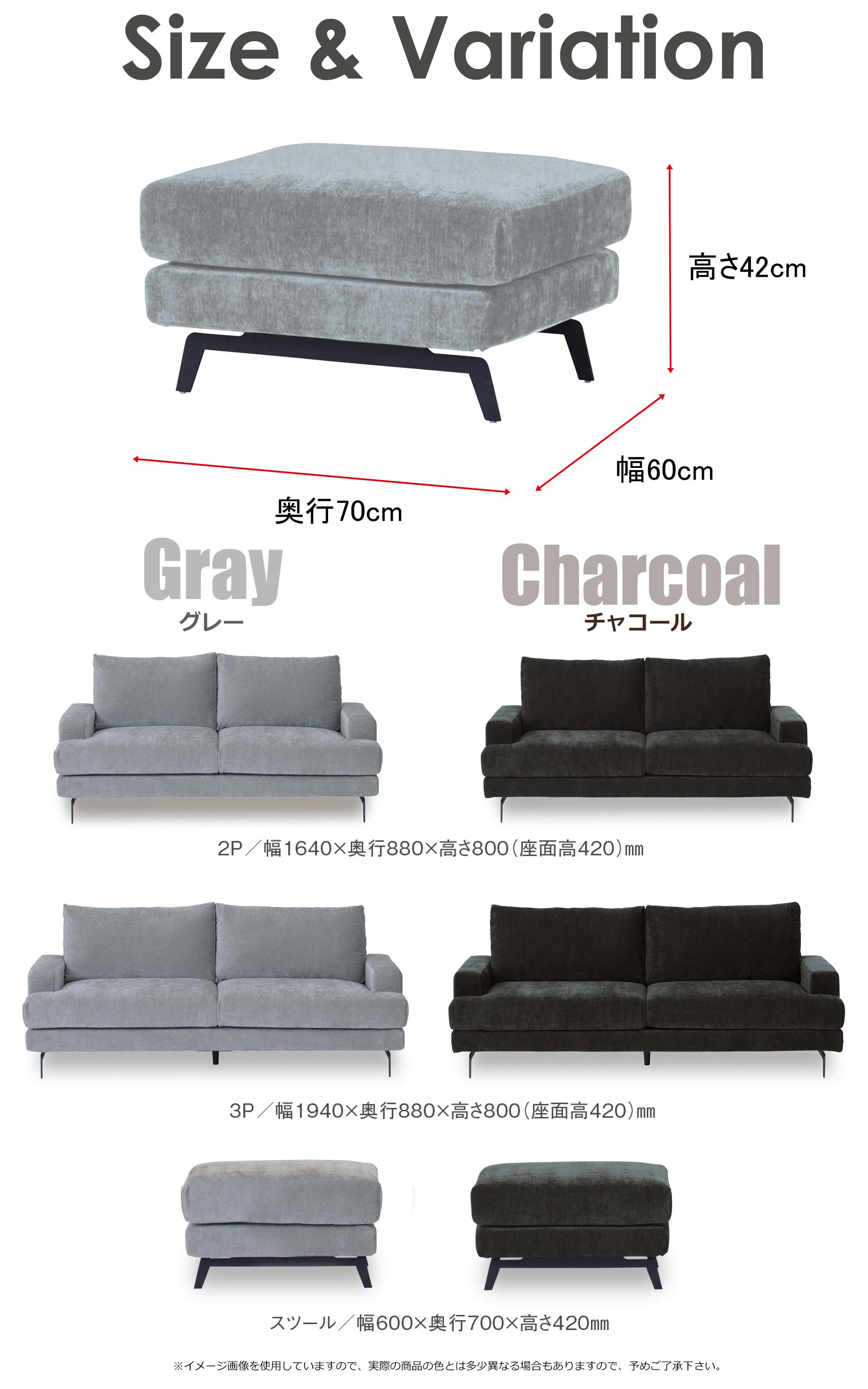 オットマン スツール 大塚家具 グレー 美品 オットマン「オースチンKD」 革#H/S-042E エレファントグレー色