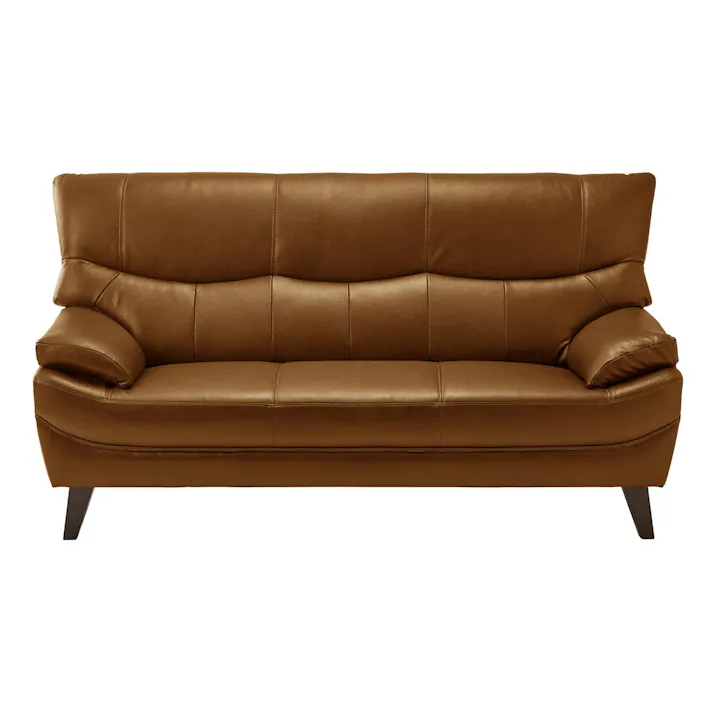 to meet ソファー ハミルトン キャメル ソファ 3人掛け 三人掛け 革張り 3人用 高級 本革 厚革 半皮 モダン ハイバック レザー ハイバック おしゃれ ハミルトン 250865 高級感 背高 木脚【別送品】