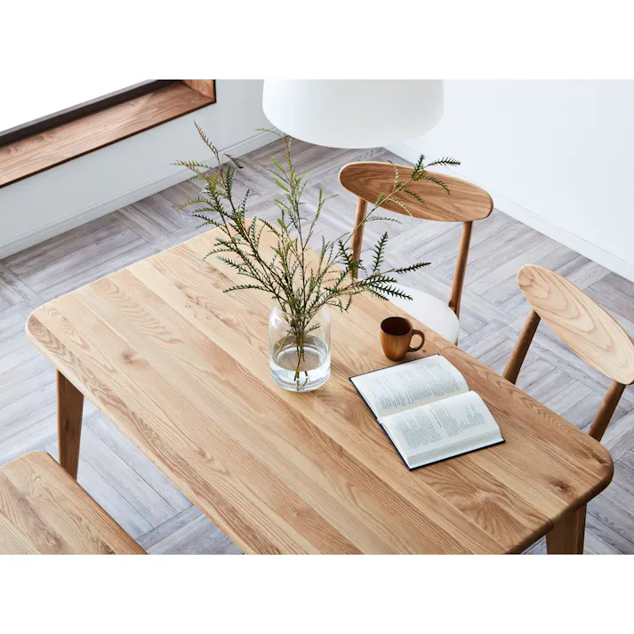 to meet D4点セット バレーナ オークナチュラル バレーナ ベンチ OAK 201094 ダイニングテーブル ダイニングセット 食卓【別送品】