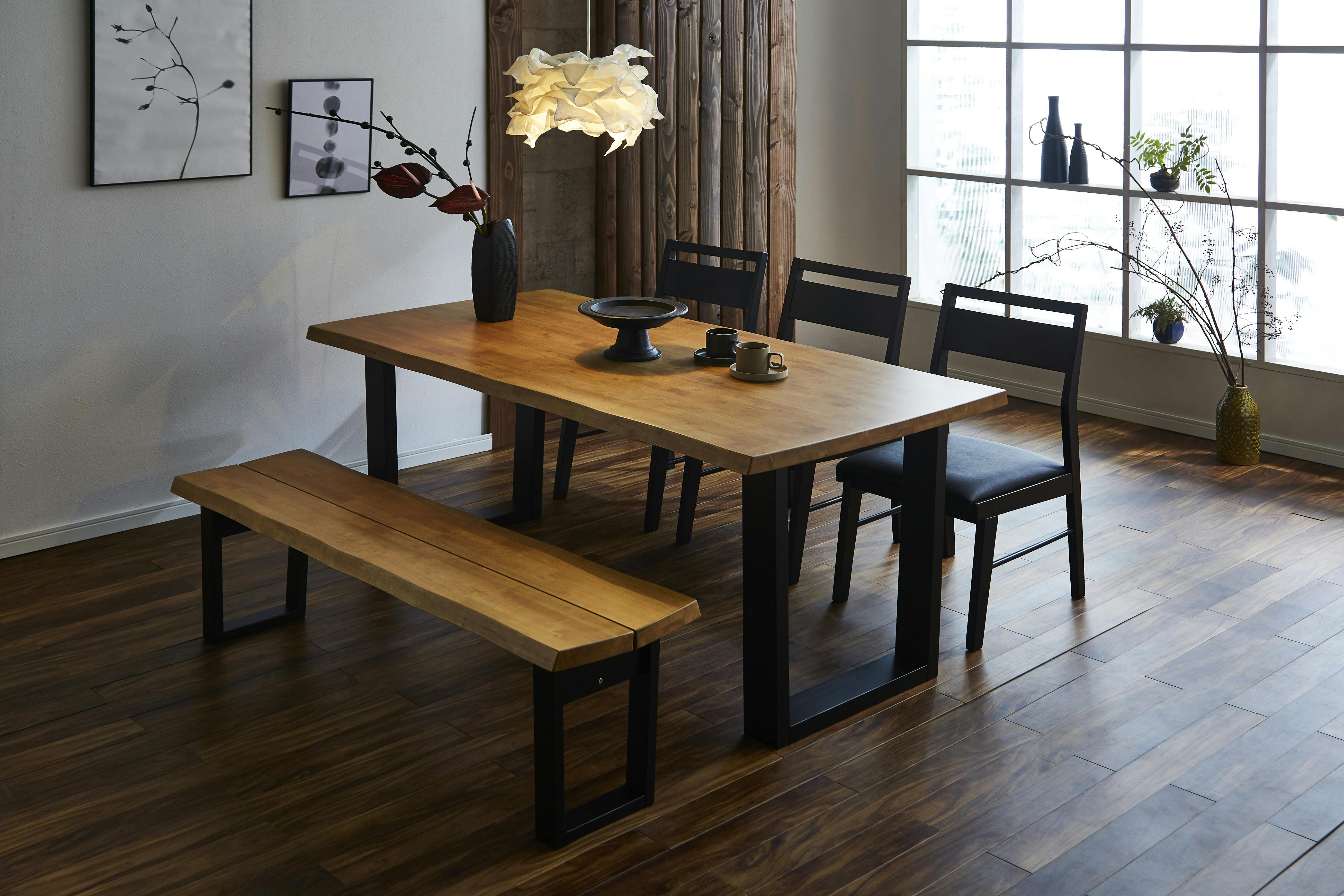 新品　ダイニングテーブルHOT-456 azumaya トランベンチ2 楽天市場】東谷(あずまや) ダイニングテーブル ベージュ HOT-212