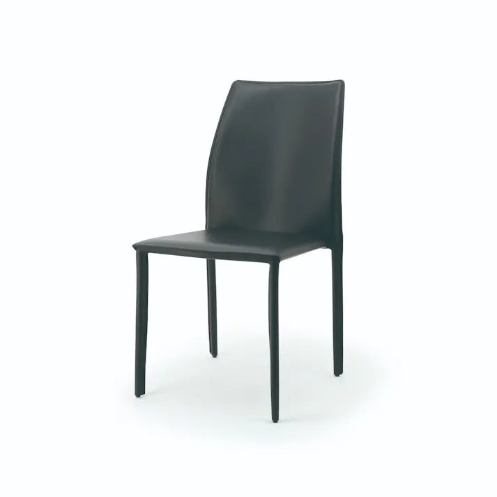 関家具 to meet 大川家具 椅子 パーカー3 ブラック チェア イス モダン おしゃれ ダイニングチェア いす シック 1脚 単品 スタッキング可能 ブラック ホワイト グレー parker 393242(配送方法:軒下渡し) 4550139932421【別送品】