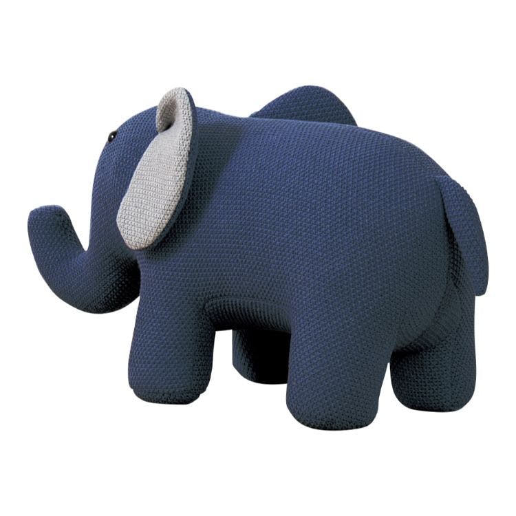 to meet ぬいぐるみ スプーンミーゾウ ブルー スツール アニマル