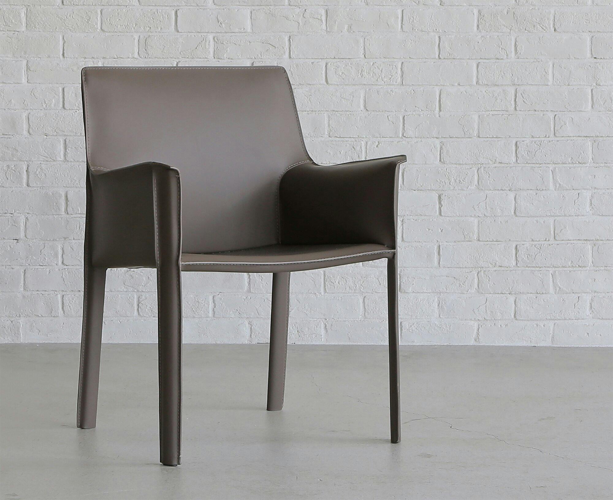 yuu(CRASH ユー) チェア ケープ グレージュ リサイクルレザー スチール