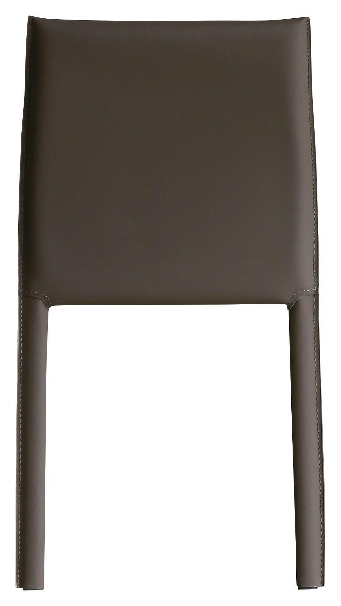 yuu(CRASH ユー) チェア ケリー グレージュ リサイクルレザー スチール