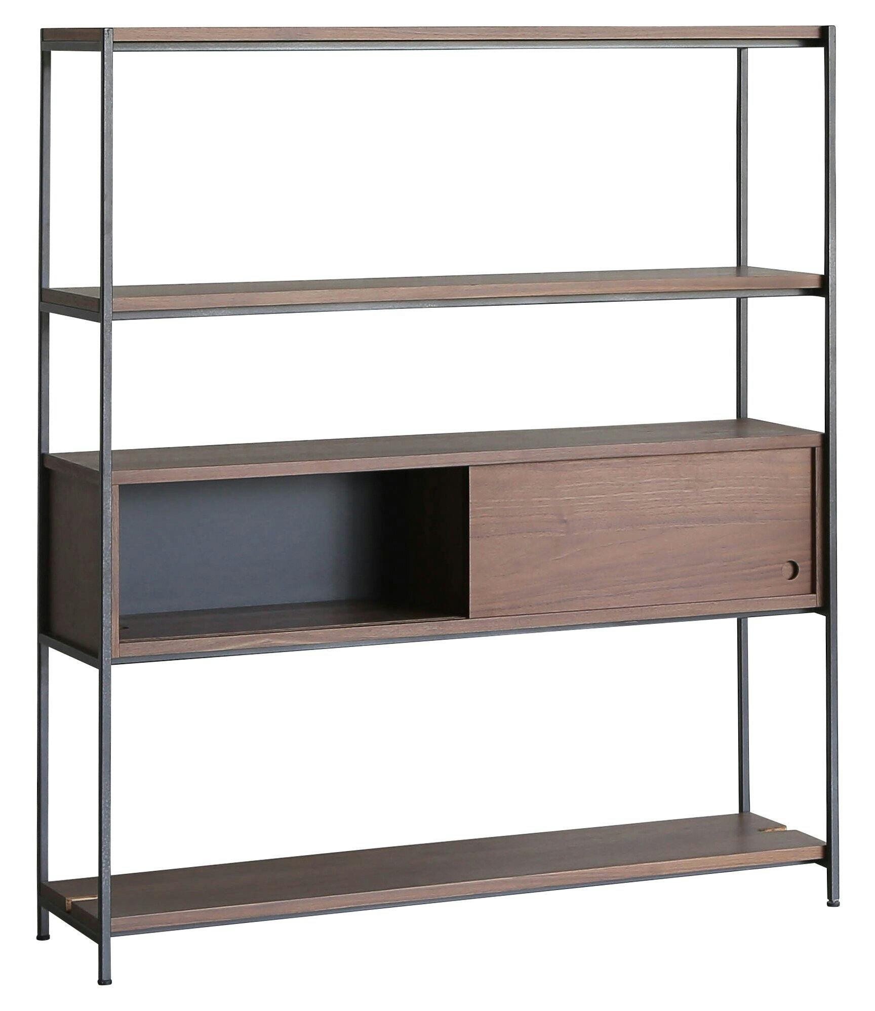 収納棚　ウォールナット NICE(CRASH ナイス) シェルフ ドック ウォールナット シェルフ