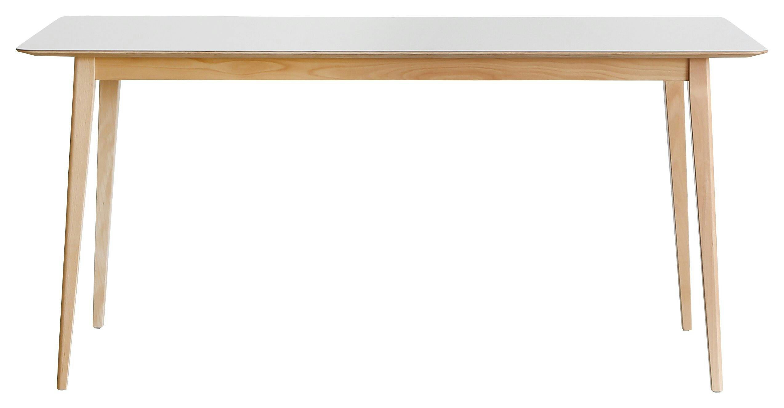 関家具 大川家具 yuu(CRASH ユー) ダイニングテーブル フォックス ホワイト 幅160cm 天板:メラミン積層合板 脚:ビーチ材 食卓机 食卓テーブル ダイニングテーブル 関家具 大川家具 yuu(CRASH ユー) ダイニングテーブル フォックス ホワイト 幅160cm 天板:メラミン積層合板 脚:ビーチ材 食卓机 食卓テーブル ダイニングテーブル