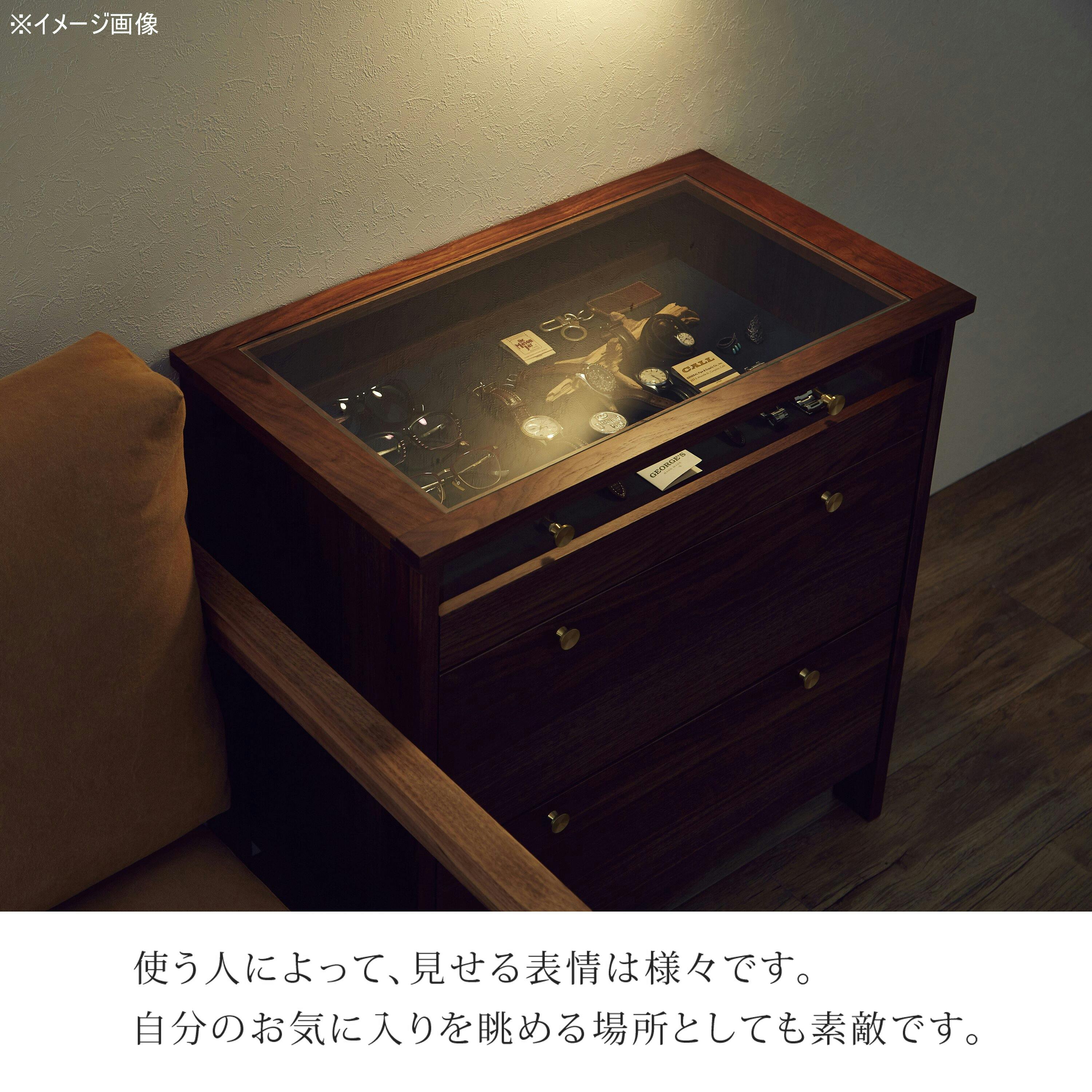 NIPPONAIRE(ニッポネア) チェスト コーニス ウォールナット