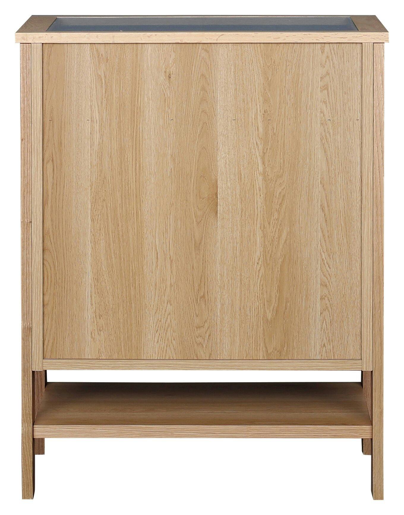関家具 大川家具 NIPPONAIRE(ニッポネア) チェスト コーニス オーク ガラス付き/幅70cm ホワイトオーク材 突板材 国産家具 国産 収納家具 タ チェスト・タンス 関家具 大川家具 NIPPONAIRE(ニッポネア) チェスト コーニス オーク ガラス付き/幅70cm ホワイトオーク材 突板材 国産家具 国産 収納家具 タ チェスト・タンス