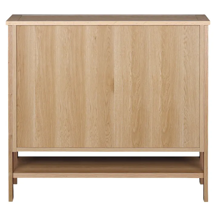 NIPPONAIRE(ニッポネア) チェスト コーニス オーク ガラス無し/幅100cm ホワイトオーク材 突板材 国産家具 国産 収納家具 タンス 箪笥 356872 アクセサリー かわいい おしゃれ【別送品】