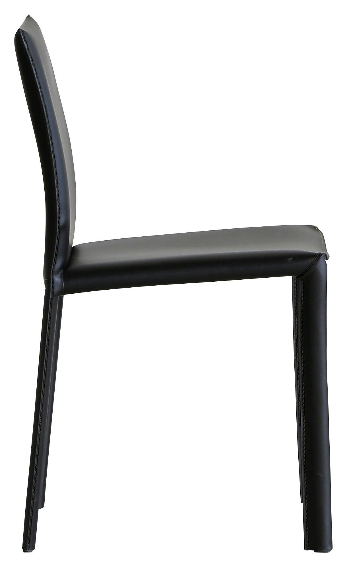 きょうかページ yuu(CRASH ユー) チェア ケリー ブラック/ステッチブラック