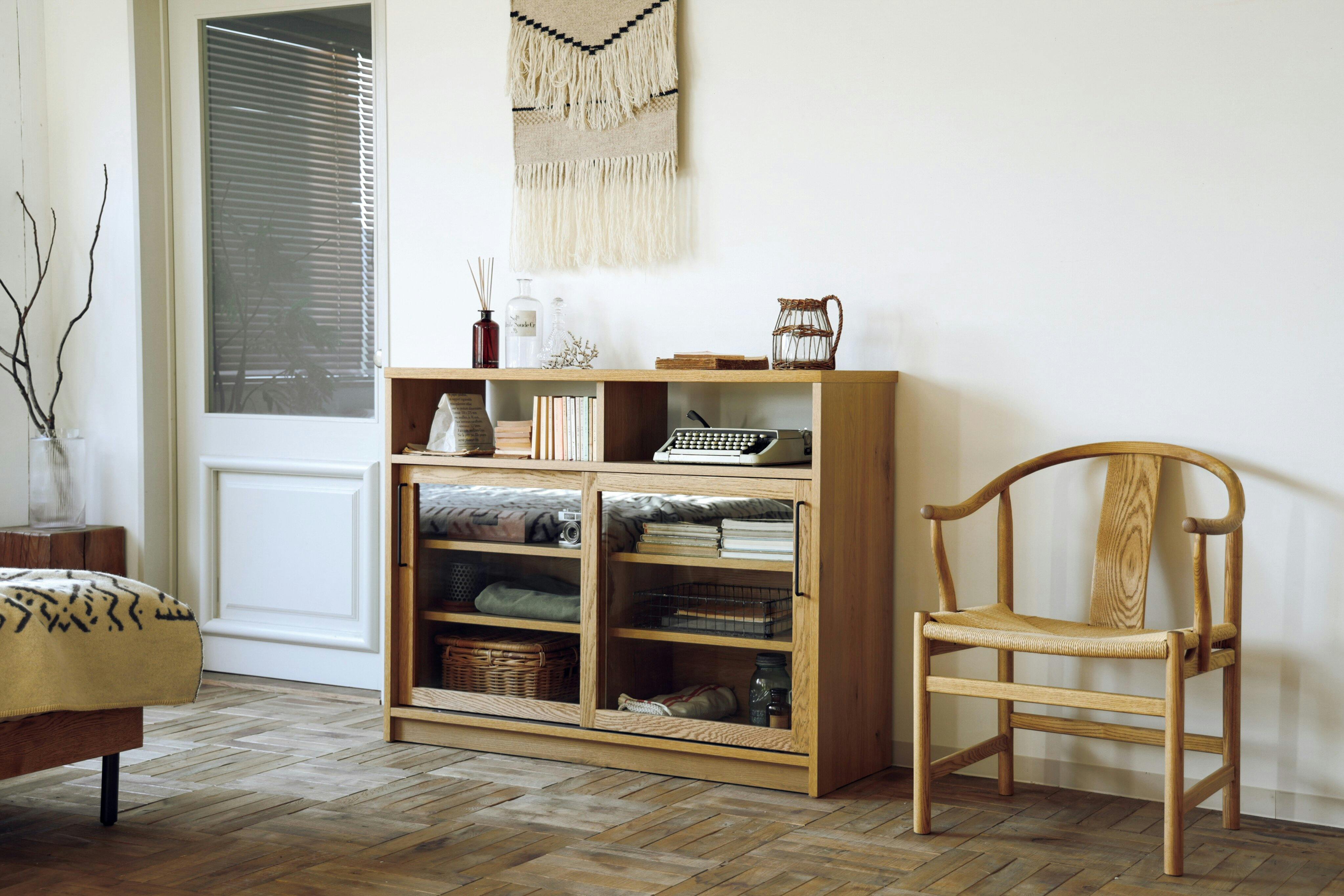 COMFORM(CRASH コンフォーム) キャビネット ダストン ガラス扉