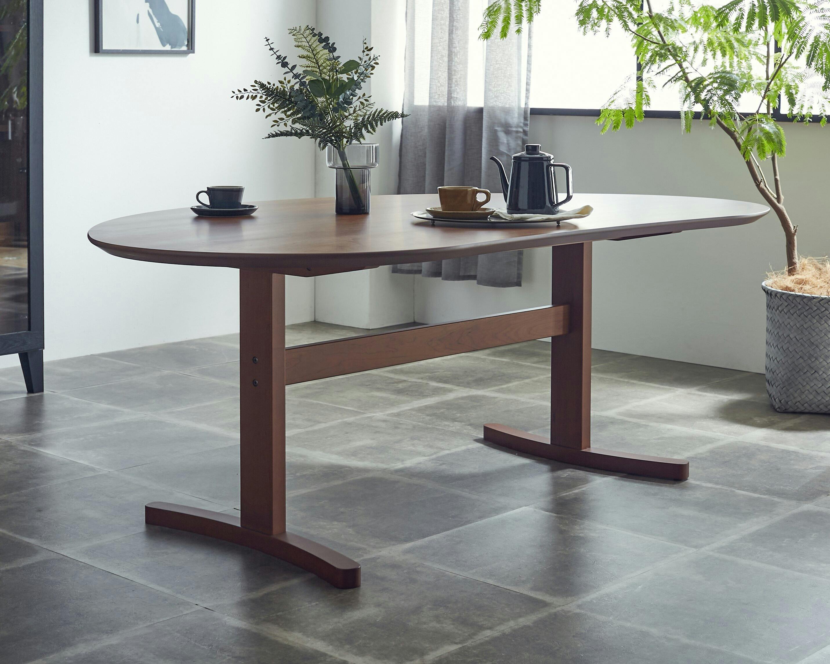 チェリー材 ニッポネア(NIPPONAIRE) ダイニングテーブル マルト MARUTO