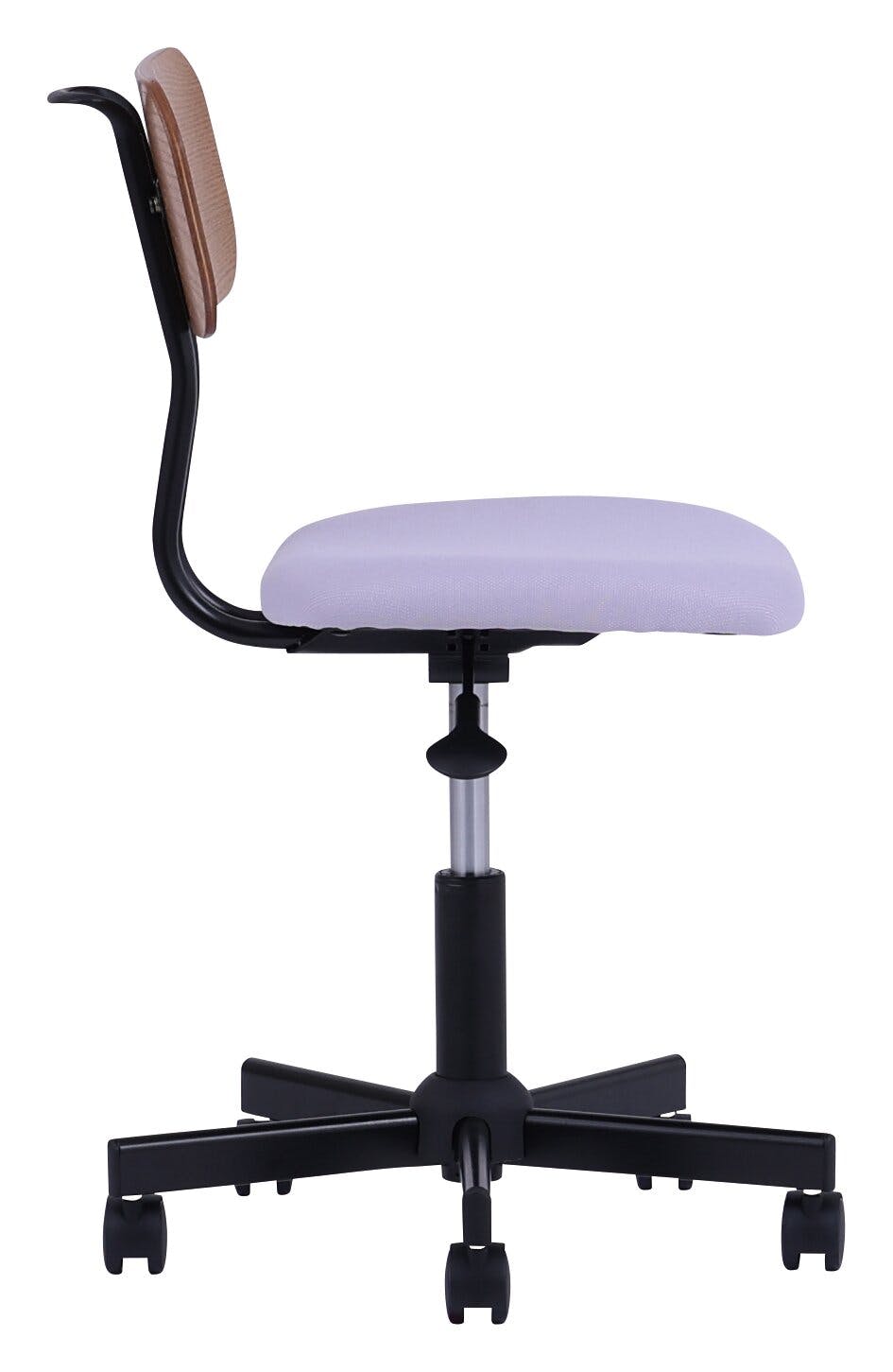 学習椅子 デスクチェア ゲッツ2 パープル オーク アイアン 子供用家具