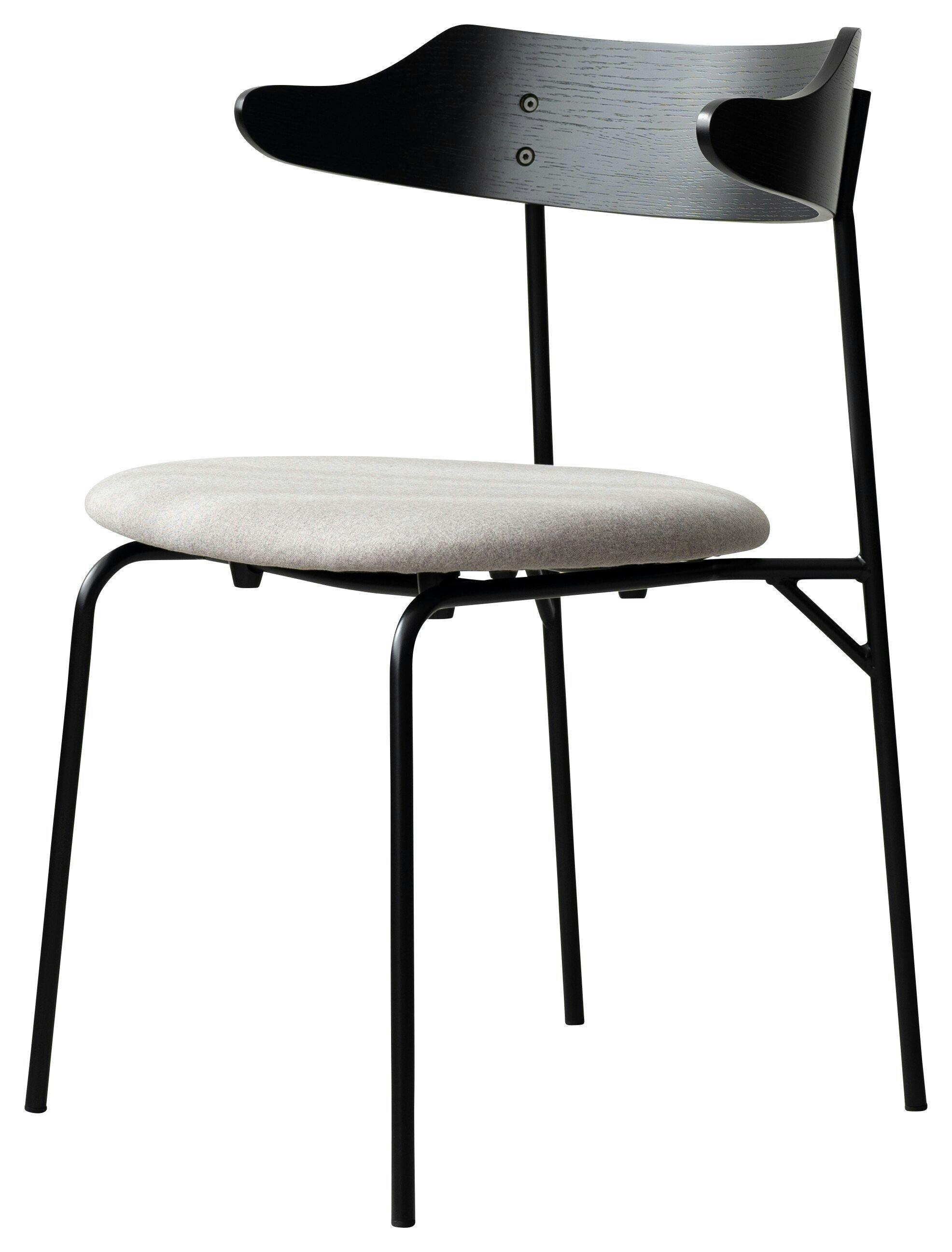 【Zun様】関家具　カペルⅢダイニングチェア座面ライトグレー　ウォルナット Zun様】関家具 カペルⅢダイニングチェア座面ライトグレー