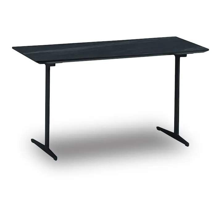 RELAXFORM Living サイドテーブル カルゴ ブラックストーン Lサイズ 天板:メラミン化粧板 脚:スチール リビングテーブル 机 フロアテーブル 394822 モダン コンパクト ベッド【別送品】