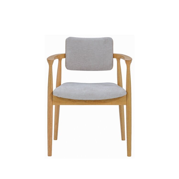 木製チェア to Meet チェア カストロ ナチュラル/座面:ファブリックベージュ