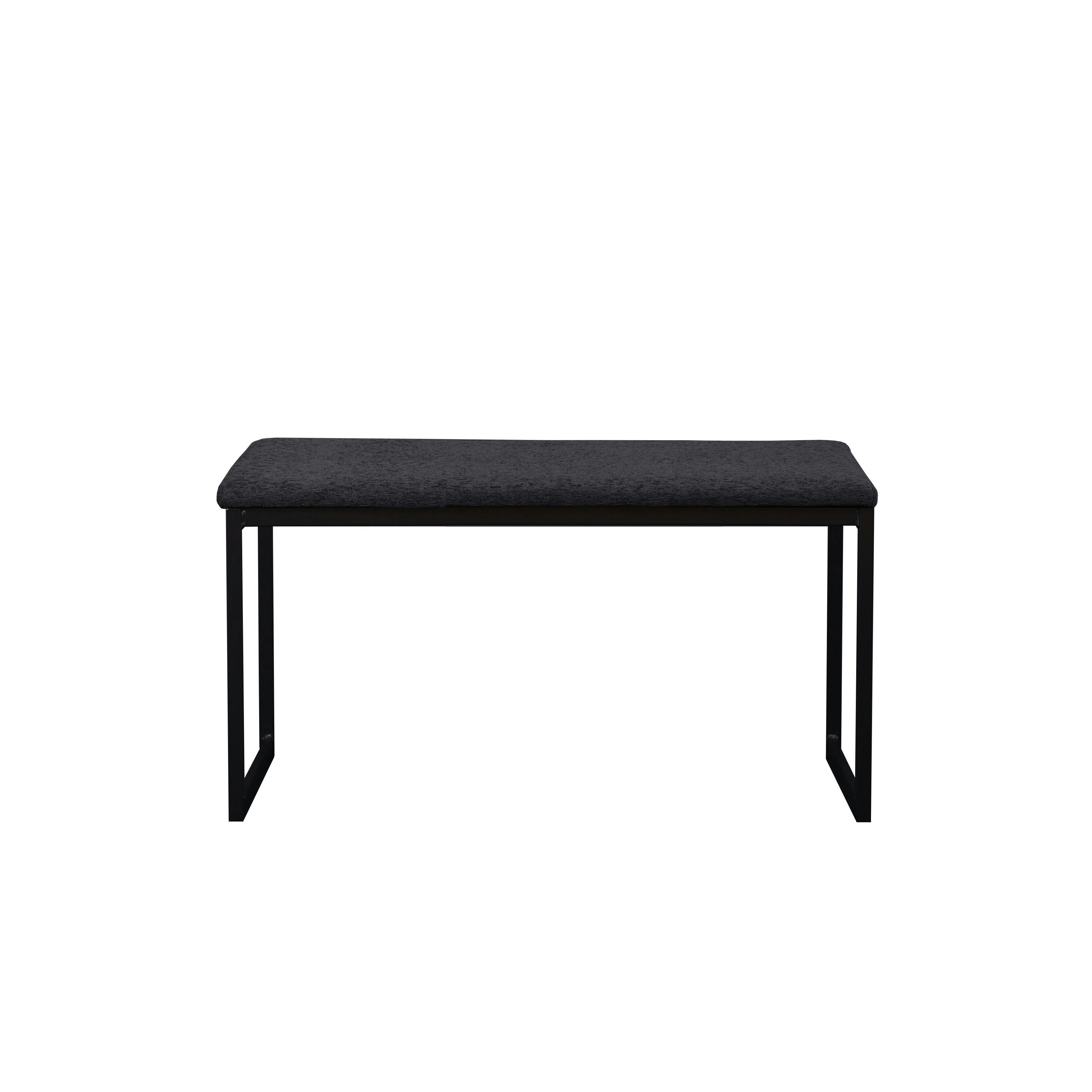 関家具 大川家具 NIPPONAIRE(ニッポネア) ベンチ カラス ブラック/フレームブラック 幅110cm ファブリック 国産家具 国産 椅子 ダイニングチ 椅子 関家具 大川家具 NIPPONAIRE(ニッポネア) ベンチ カラス ブラック/フレームブラック 幅110cm ファブリック 国産家具 国産 椅子 ダイニングチ 椅子