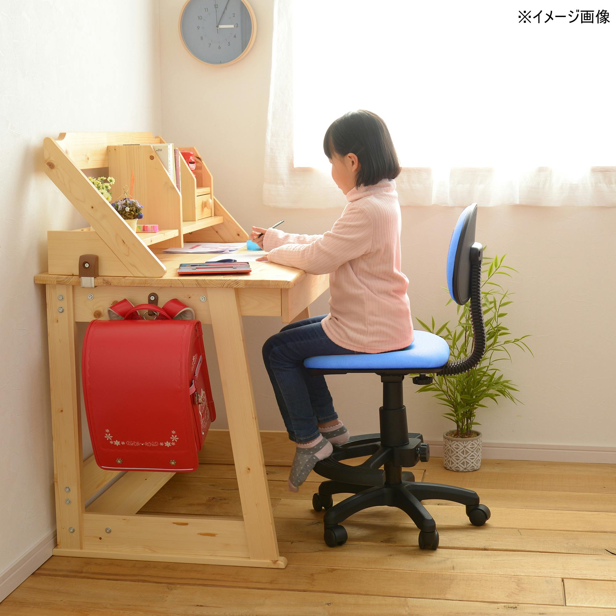 Amazon.co.jp: 大川家具 関家具 学習チェア ホップ5 素材