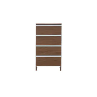 doi 収納家具 ランドリー収納 ポケット 高さ100cm ロータイプ ブラウン 幅55cm 243724 省スペース 収納力抜群 洗濯機【別送品】