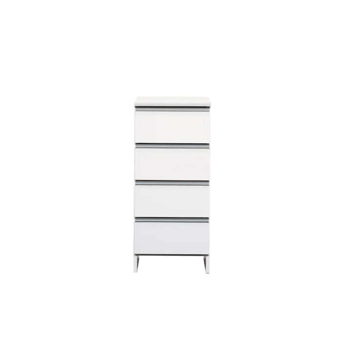 大川家具 doi 収納家具 ランドリー収納 ポケット 高さ100cm ロータイプ ホワイト 幅45cm 243728 (配送方法:開梱設置) 4549911437285【別送品】
