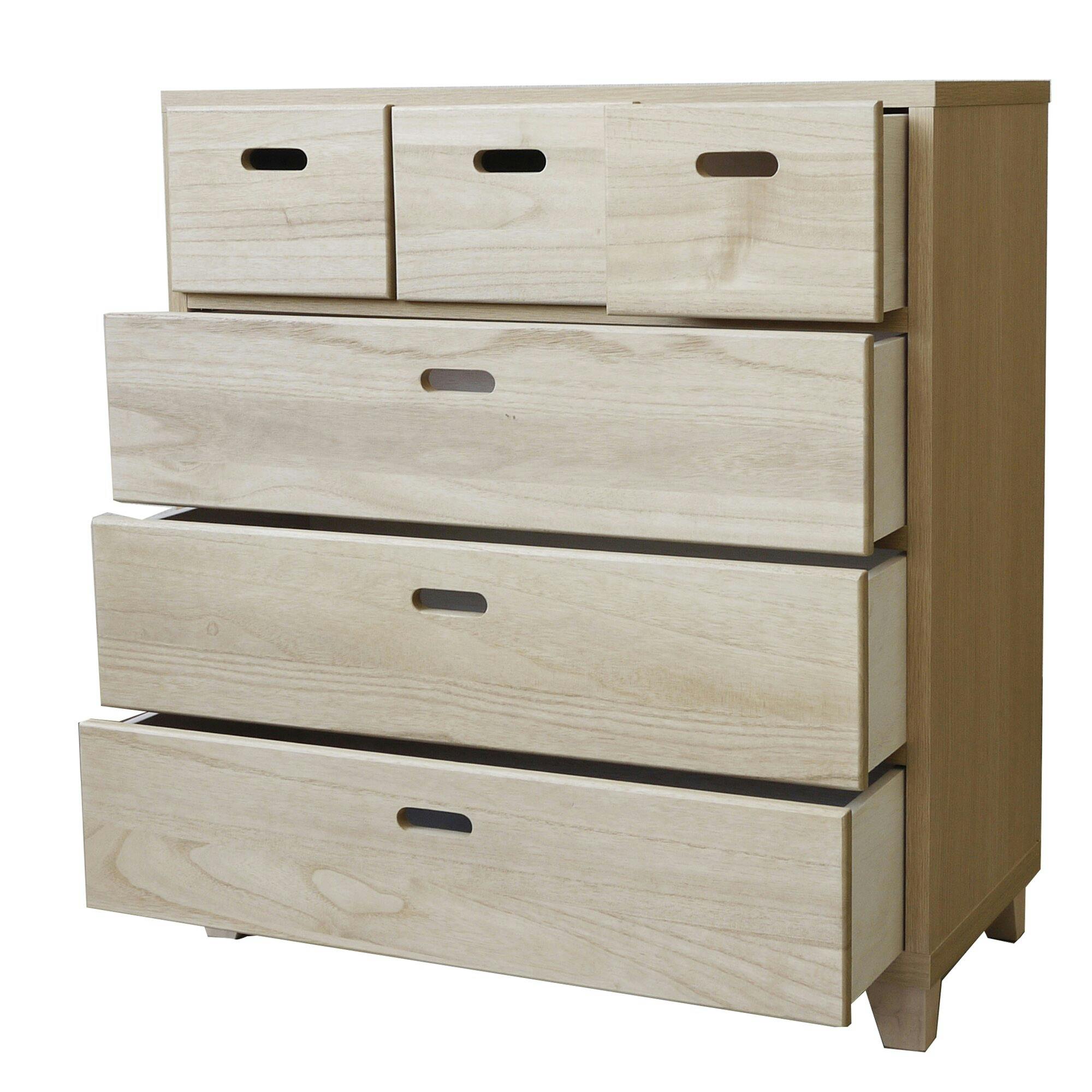 nakakei チェスト クレスト ナチュラル 幅75cm 4段タイプ 246509