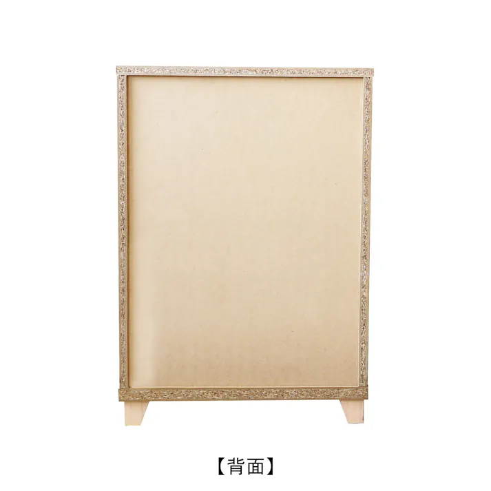 nakakei チェスト クレスト ナチュラル 幅60cm 4段タイプ 246513 引き出し式 収納 物入れ【別送品】