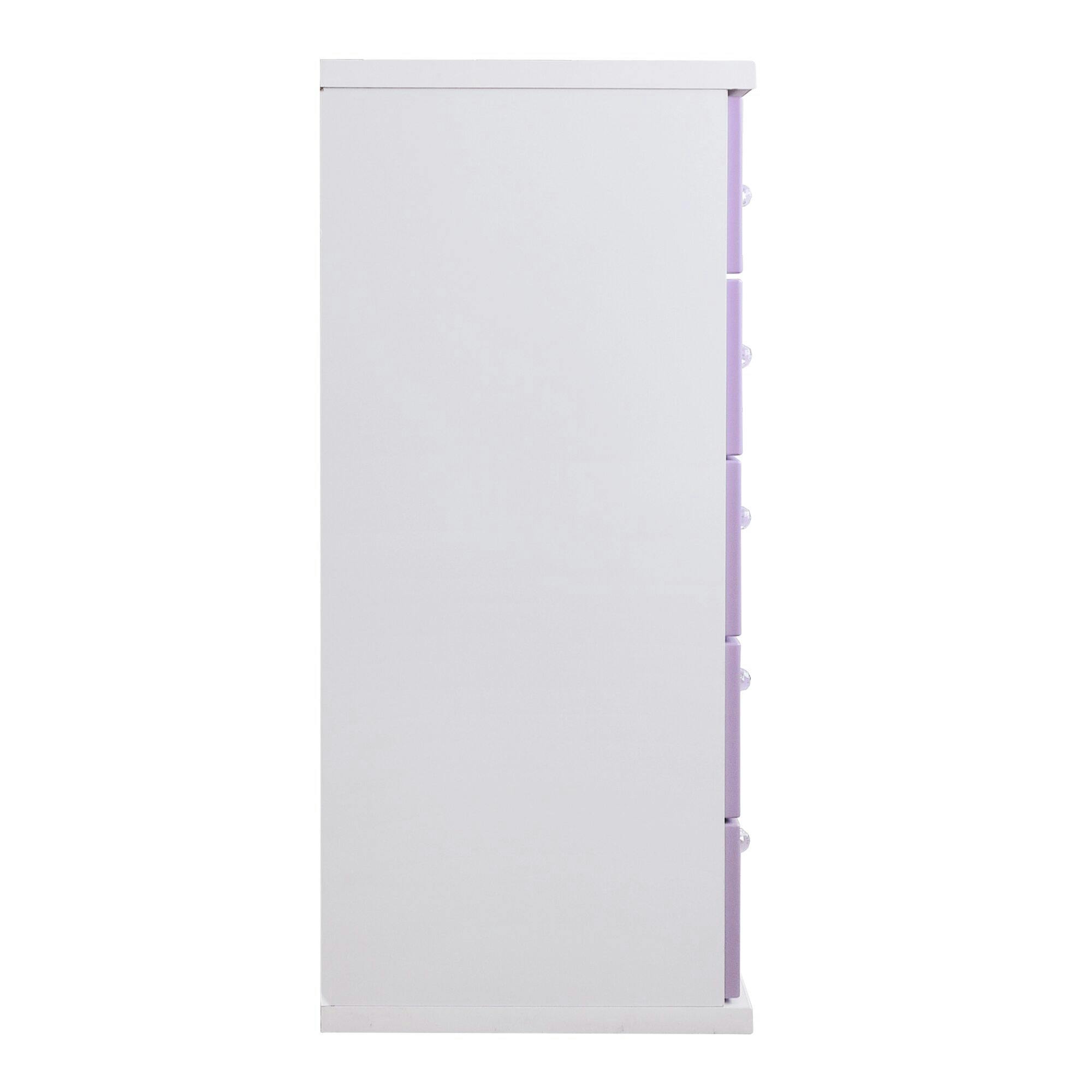 nakakei チェスト キャンディ パープル 幅60cm 4段タイプ 342110