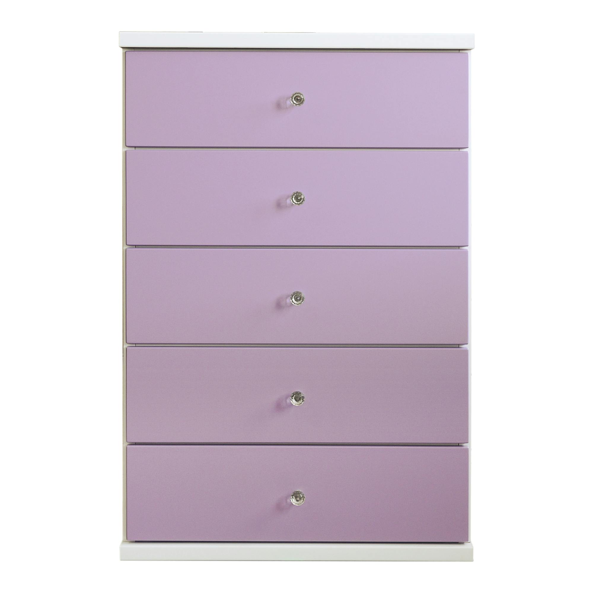大川家具 nakakei チェスト キャンディ パープル 幅60cm 5段タイプ 342111 (配送方法:軒先渡し) 4550139421116 チェスト・タンス 大川家具 nakakei チェスト キャンディ パープル 幅60cm 5段タイプ 342111 (配送方法:軒先渡し) 4550139421116 チェスト・タンス