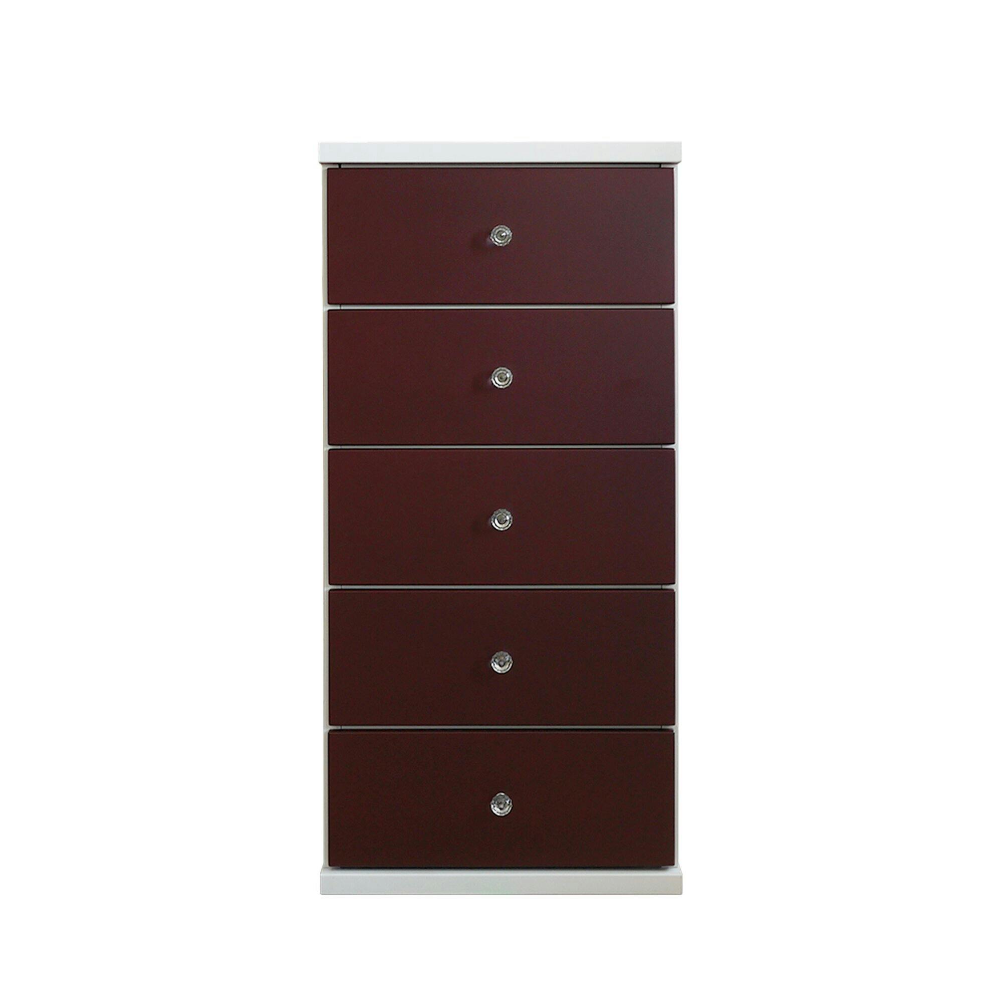 大川家具 nakakei チェスト キャンディ マホガニー 幅44cm 5段タイプ 342113 (配送方法:軒先渡し) 4550139421130 チェスト・タンス 大川家具 nakakei チェスト キャンディ マホガニー 幅44cm 5段タイプ 342113 (配送方法:軒先渡し) 4550139421130 チェスト・タンス