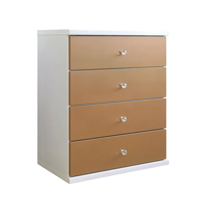 nakakei チェスト キャンディ キャメル 幅60cm 4段タイプ 342118 引き出し式 収納 物入れ【別送品】