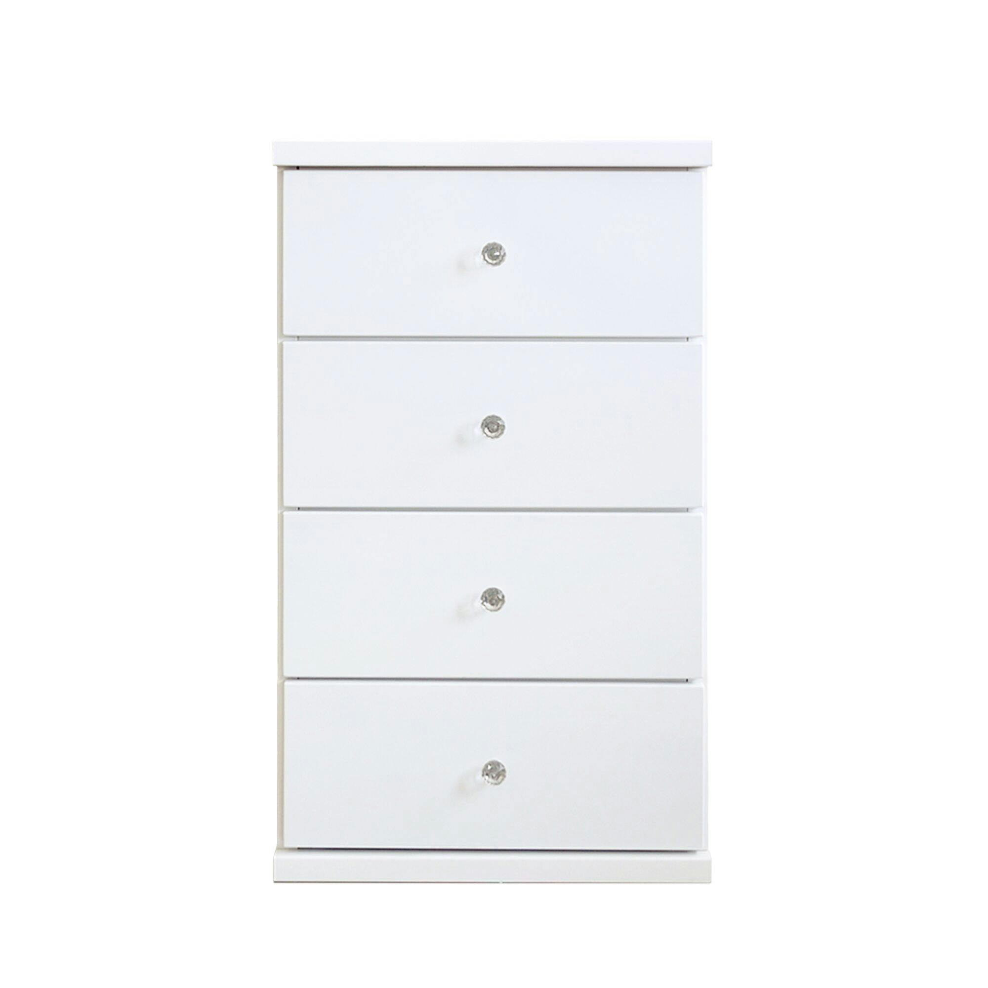 大川家具 nakakei チェスト キャンディ ホワイト 幅44cm 4段タイプ 342120 (配送方法:軒先渡し) 4550139421208 チェスト・タンス 大川家具 nakakei チェスト キャンディ ホワイト 幅44cm 4段タイプ 342120 (配送方法:軒先渡し) 4550139421208 チェスト・タンス