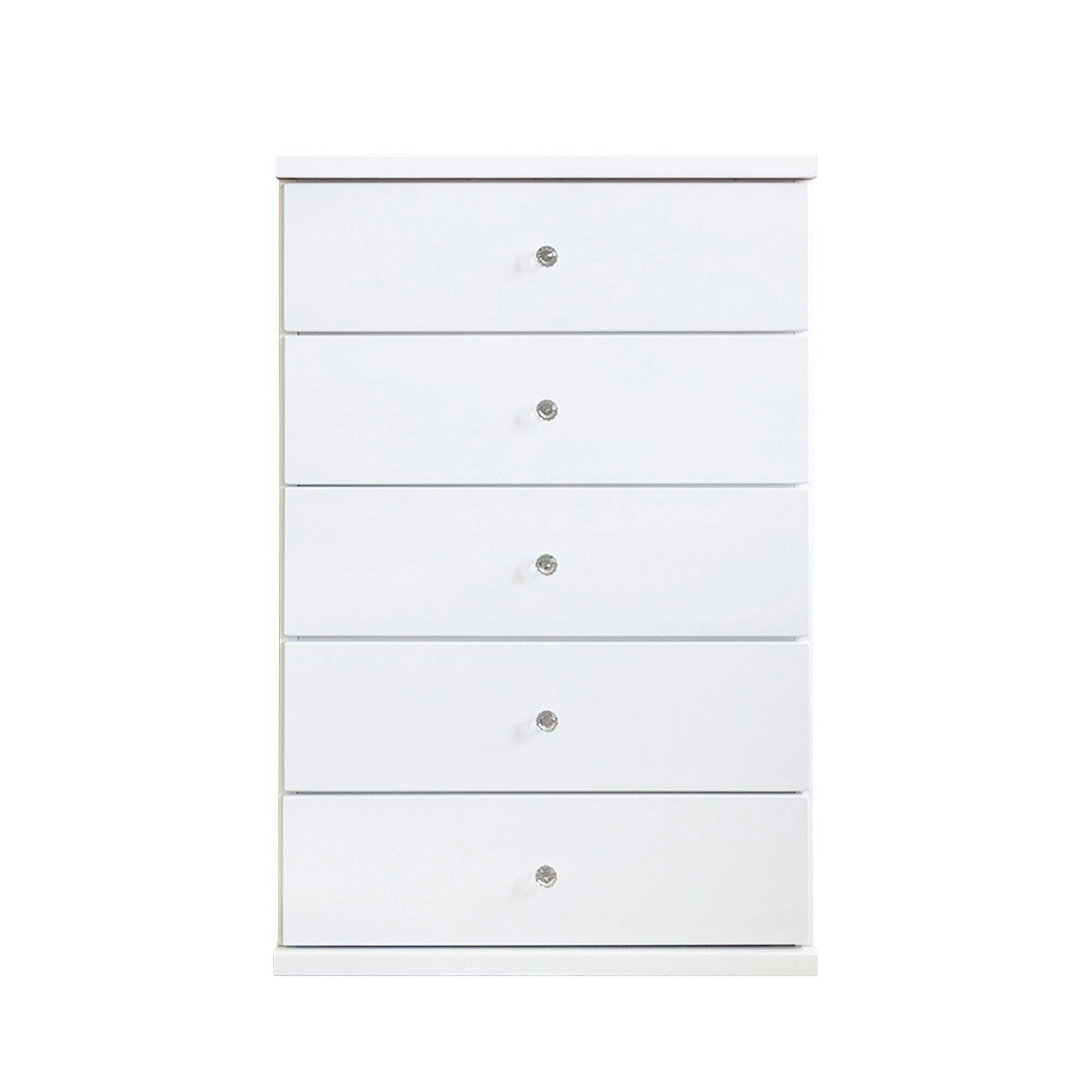 大川家具 nakakei チェスト キャンディ ホワイト 幅60cm 5段タイプ 342123 (配送方法:軒先渡し) 4550139421239 チェスト・タンス 大川家具 nakakei チェスト キャンディ ホワイト 幅60cm 5段タイプ 342123 (配送方法:軒先渡し) 4550139421239 チェスト・タンス