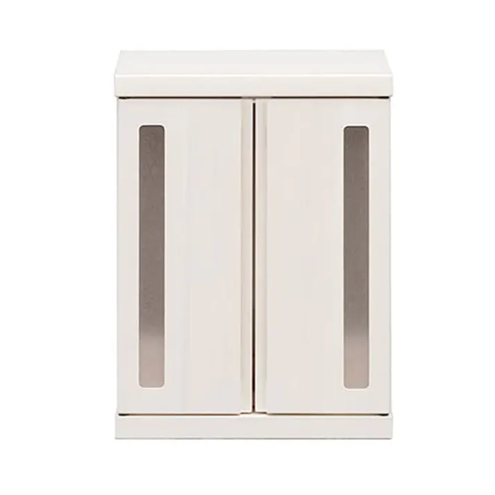 nakakei ペット用 メモリアルボックス ホワイト LEDライト付き 354362 省スペース シンプルデザイン 仏壇【別送品】