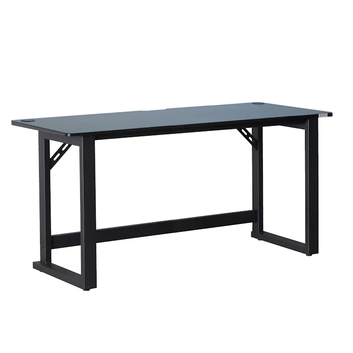 Contieaks(コンティークス) デスク グラウンズ V2 ブラック 幅140cm eスポーツ ゲーミング家具 408616 ゲーミングデスク 仕事机 机【別送品】