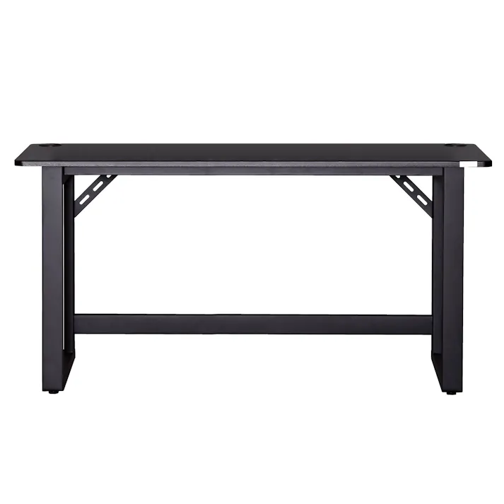 Contieaks(コンティークス) デスク グラウンズ V2 ブラック 幅140cm eスポーツ ゲーミング家具 408616 ゲーミングデスク 仕事机 机【別送品】