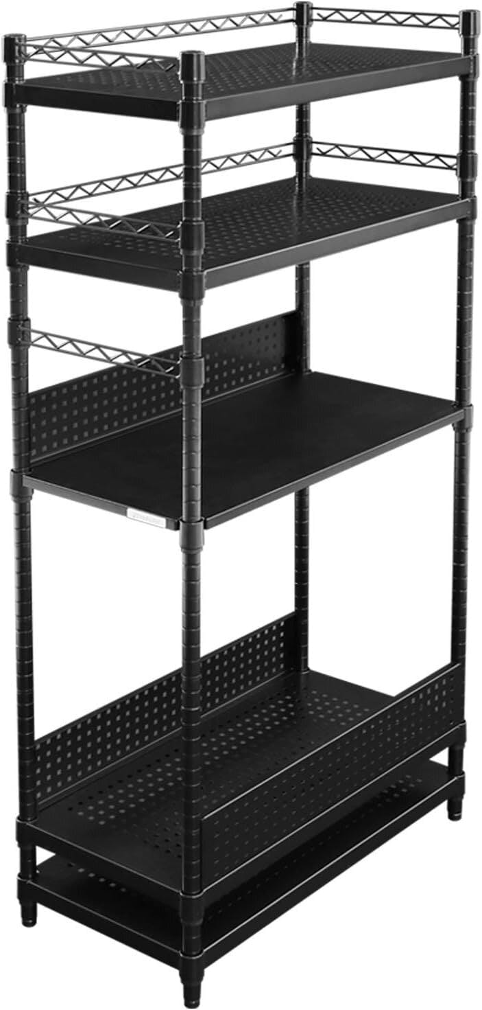 Bauhutte(バウヒュッテ) サイドラック BHS-700SM-BK ブラック 幅70cm 283367 (配送方法:軒先渡し) 4589946140323 オープンラック Bauhutte(バウヒュッテ) サイドラック BHS-700SM-BK ブラック 幅70cm 283367 (配送方法:軒先渡し) 4589946140323 オープンラック