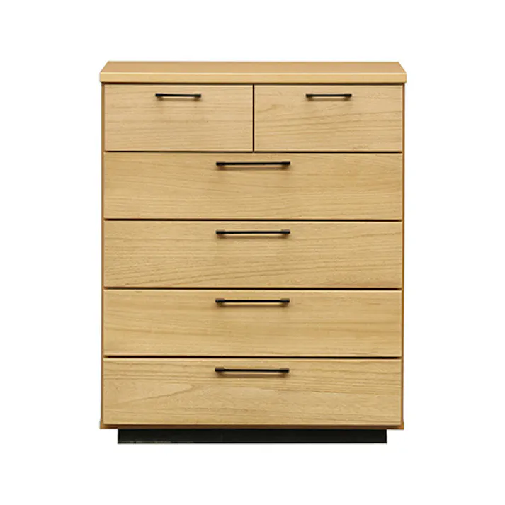 関家具 nakakei チェスト オルガ 幅80cm 5段タイプ 収納家具 376023(配送方法:開梱設置) 4550139760239【別送品】