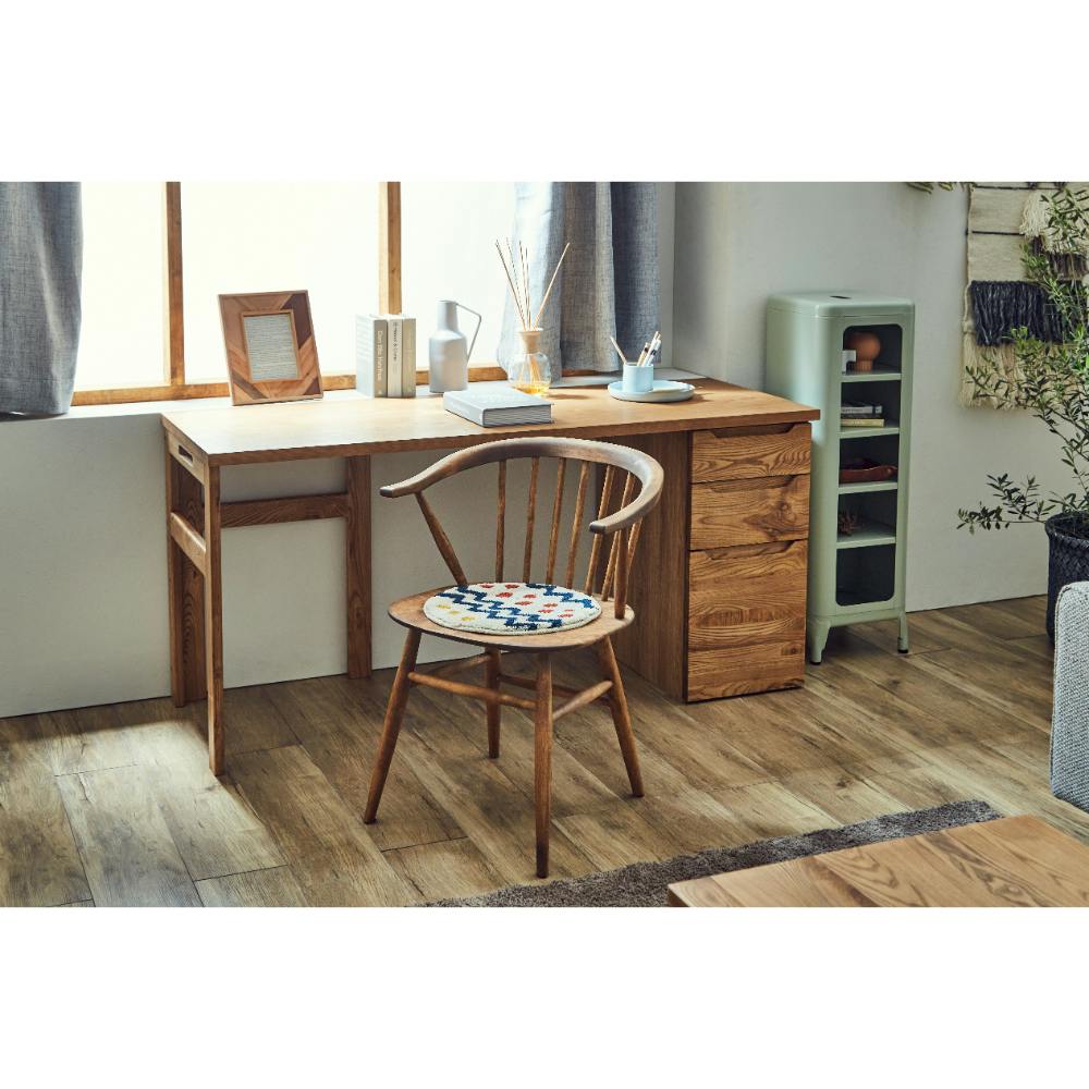 関家具 nora. ダイニングチェア ロメリア2 ナチュラル 板座 428636