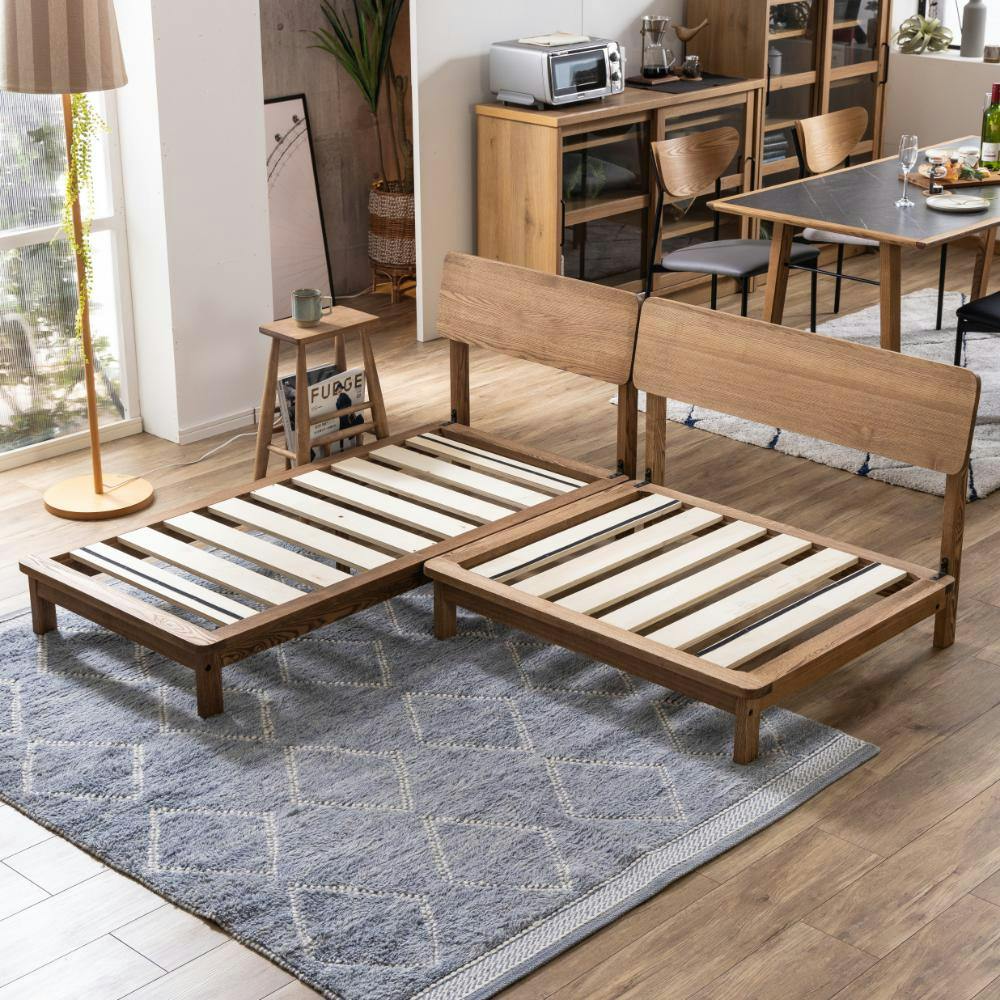 関家具 nora. スモールカウチソファ マナー4 キャンバス生地