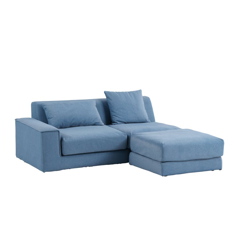 関家具 PETTO トビー 右肘ソファセット 幅247cm 2.5人掛けソファ+