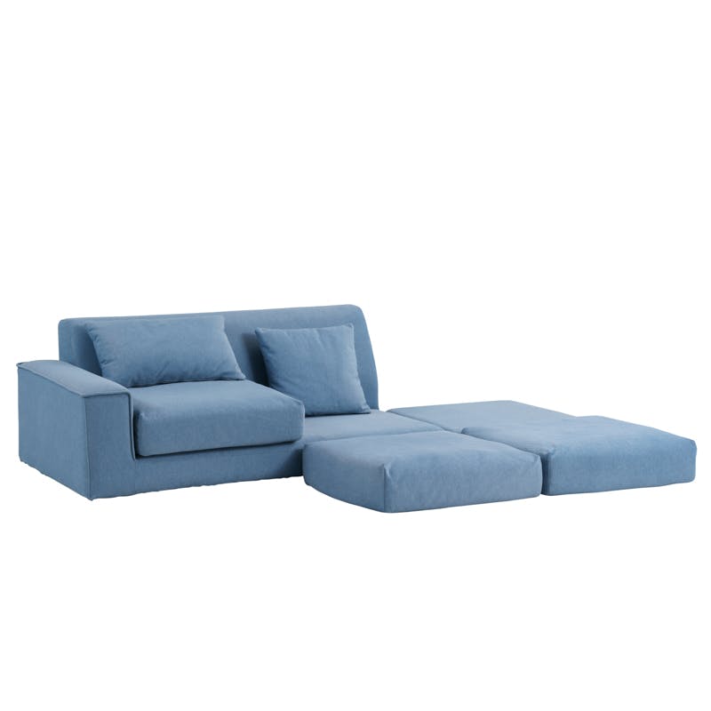 関家具 PETTO トビー 右肘ソファセット 幅247cm 2.5人掛けソファ+